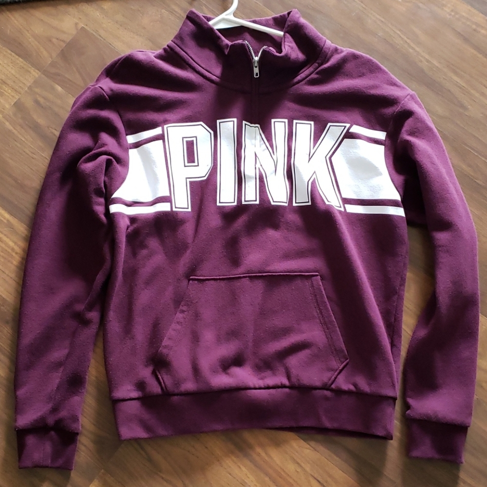 PINK Victoria's Secret half zip